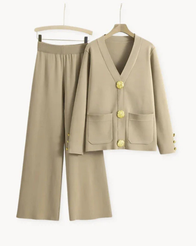 Celeste | Luxe gebreide set