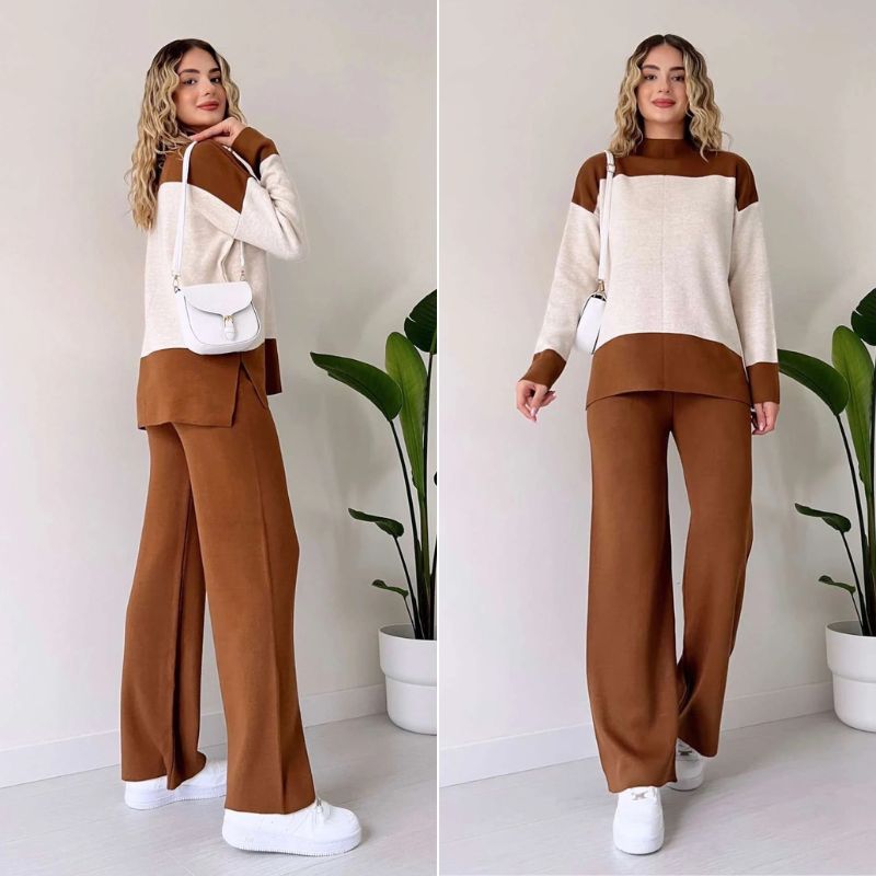 Elin | Luxe gebreide set