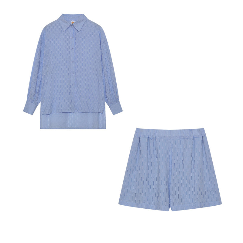 Liz | Luchtig shirt and shorts set