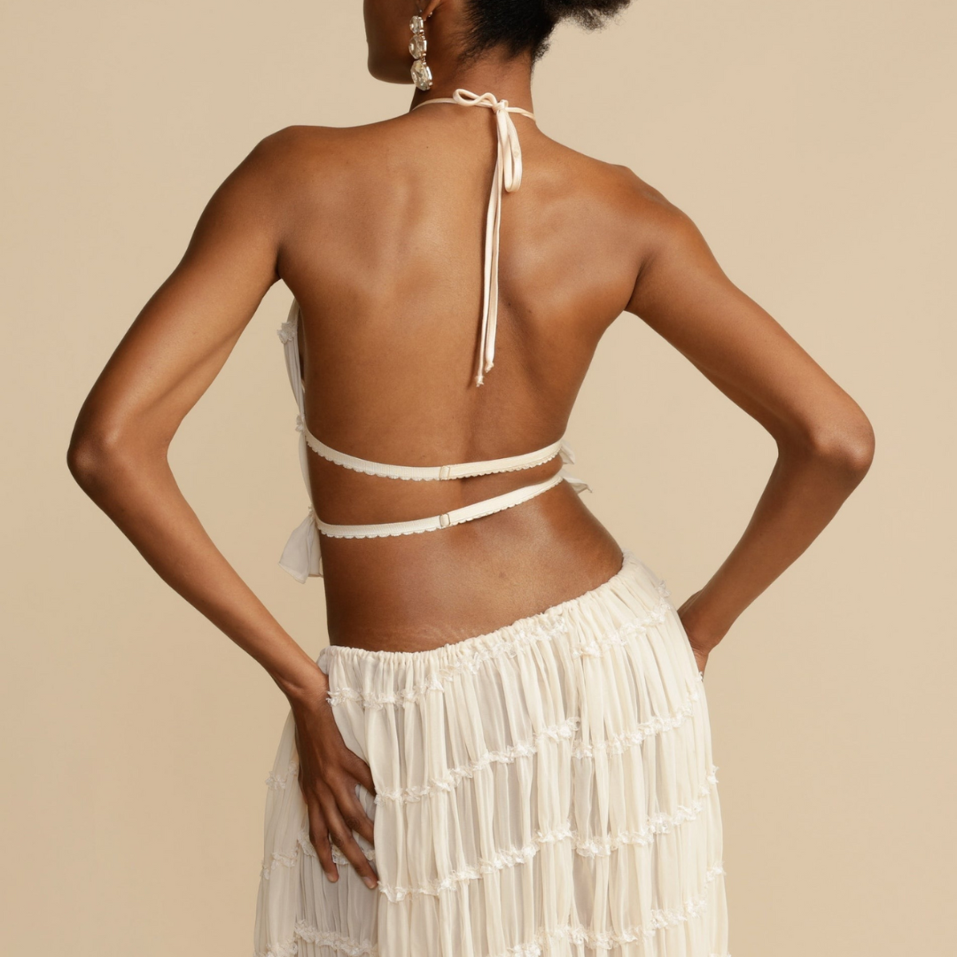 Wendy | Halter top en rok set