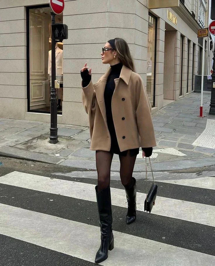 Annick | Verkorte trench