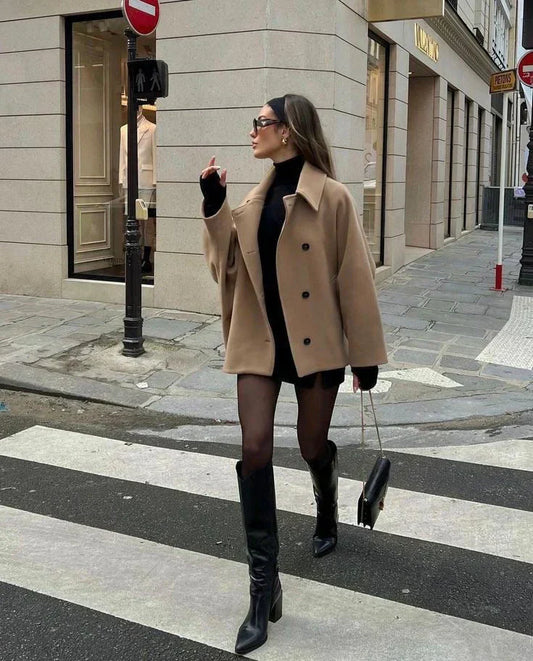 Annick | Verkorte trench