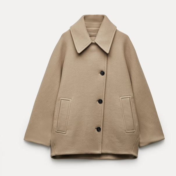 Annick | Verkorte trench