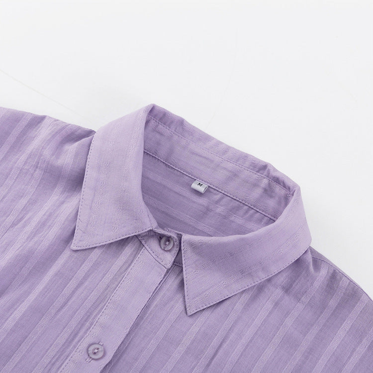 Viola | Luchtige button-up en shorts set
